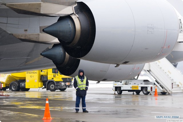 Airbus A380 снаружи и внутри