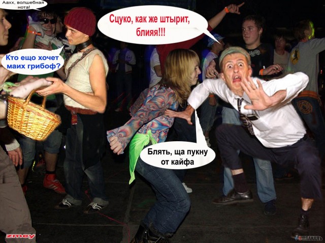 Фотожаба: Два веселых друга
