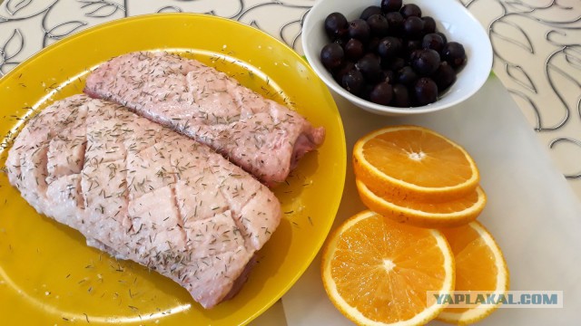 Су-вид. Утиная грудка с апельсином