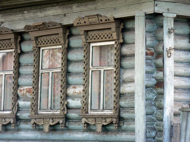 г.Семёнов. Наличники на окна (82 фото)