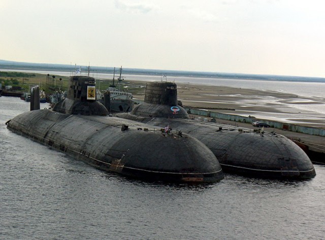 Советский и российский подводный флот на фото