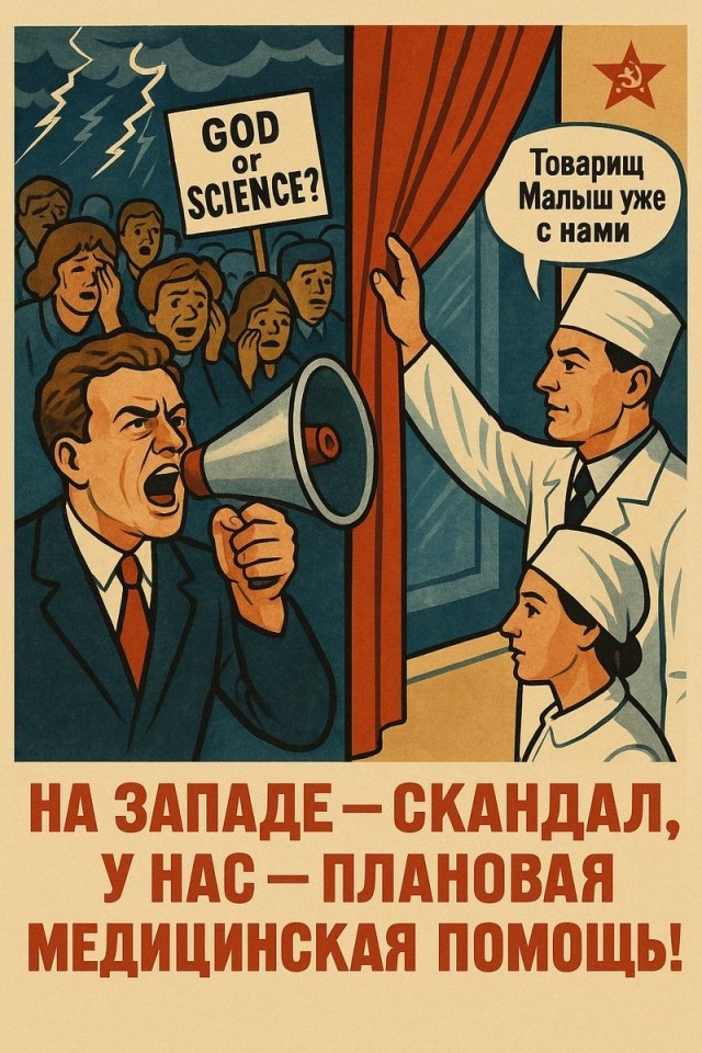 39 лет назад в СССР родился первый ребенок из пробирки.