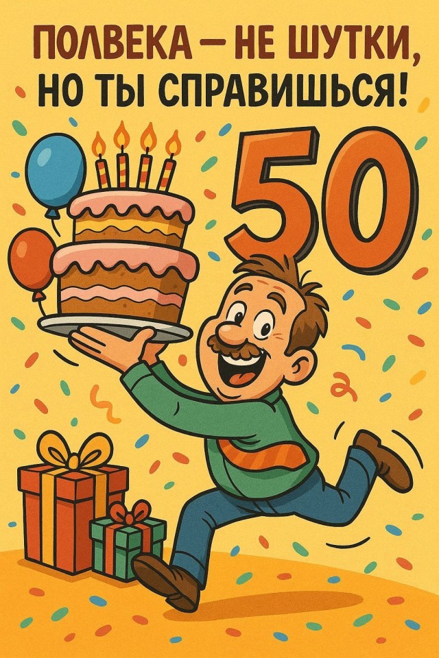50 лет мне