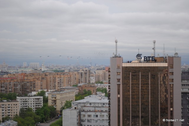 Самолеты над Москвой