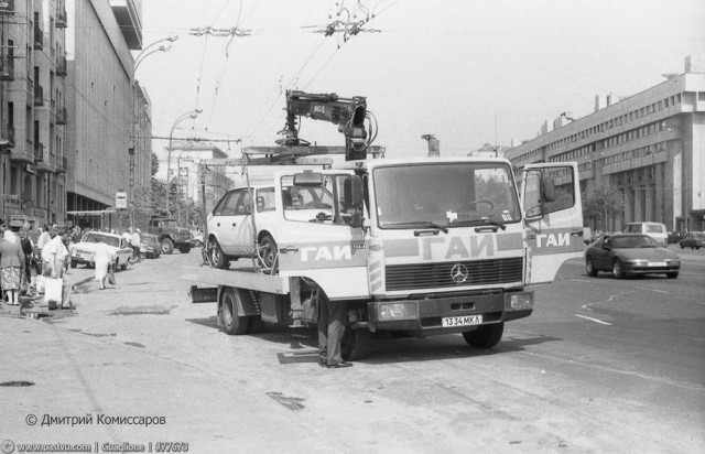 Прогулка по Москве 1991 года