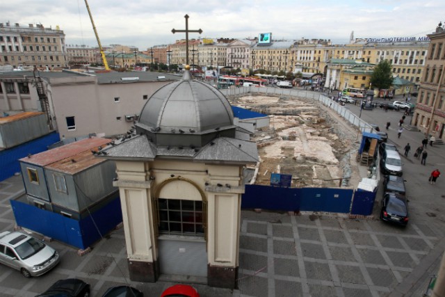 Церковь предложила на месте снесённых ларьков построить церкви