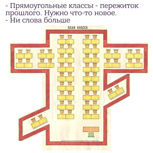 Голодец озаботилась расстановкой школьных парт