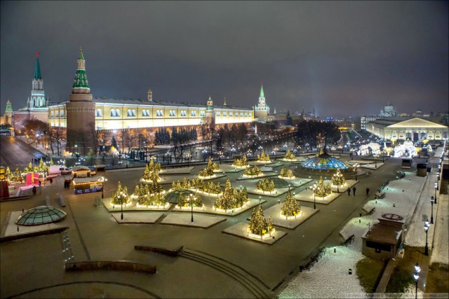 Как в Москве 2019 встретили