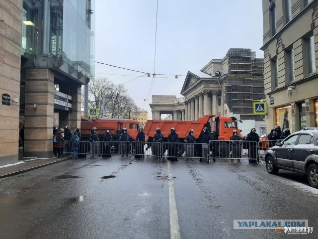 В Санкт-Петербурге сегодня на Невский проспект пускают по прописке