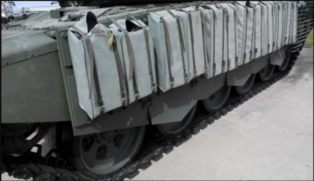 Танковые "козырьки" на Украине