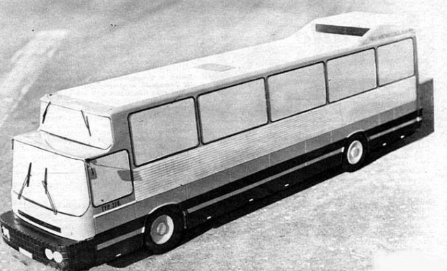 Самый безопасный и необычный автобус «Икарус» 70-х годов