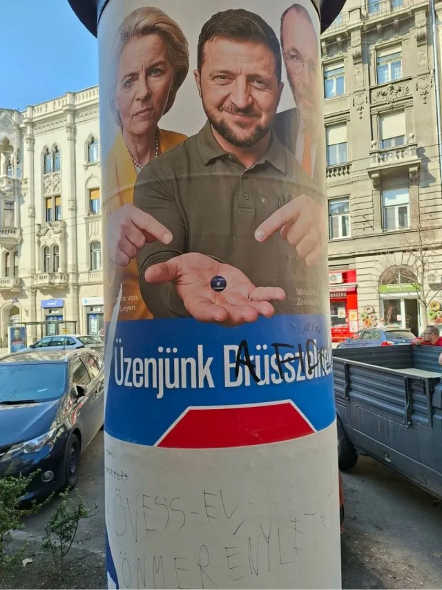 Предвыборная агитация в Венгрии
