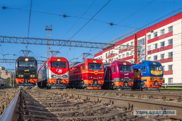 Симпатичные электровозы