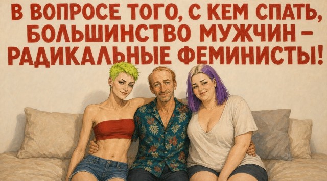 Большинство - радикальные феминисты!