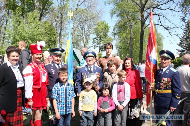 День Победы в моем городе,