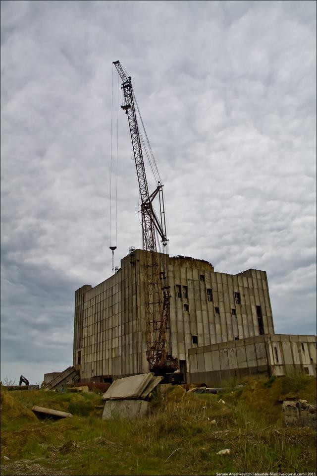 Заброшенная Крымская АЭС