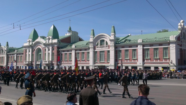 Парад Победы в Новосибирске