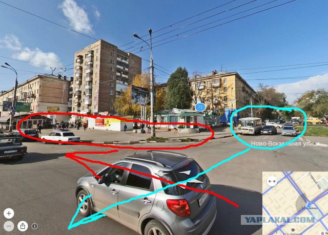 Думал, что проскочит перекресток...