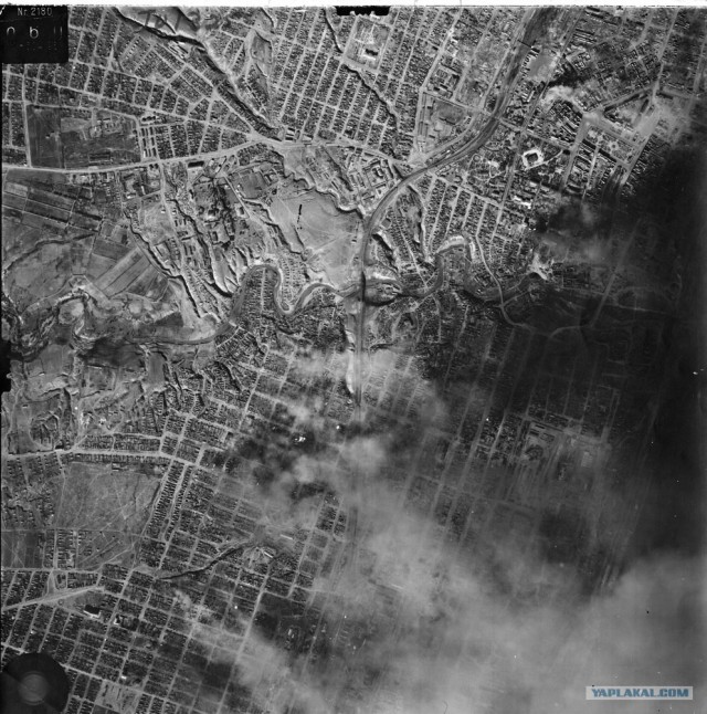 Сталинград Аэрофотосъемка 1942 года
