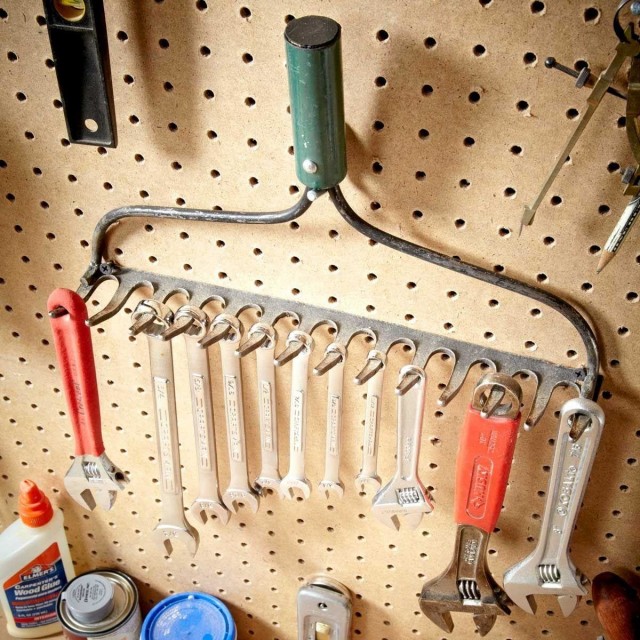 23 идеи для гаражного хранения инструментов