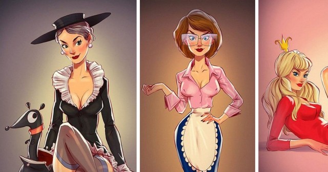 Что если актеров заменить на мультперсонажей?
