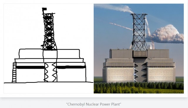 Рисуем набросок, нейросеть создает шедевр