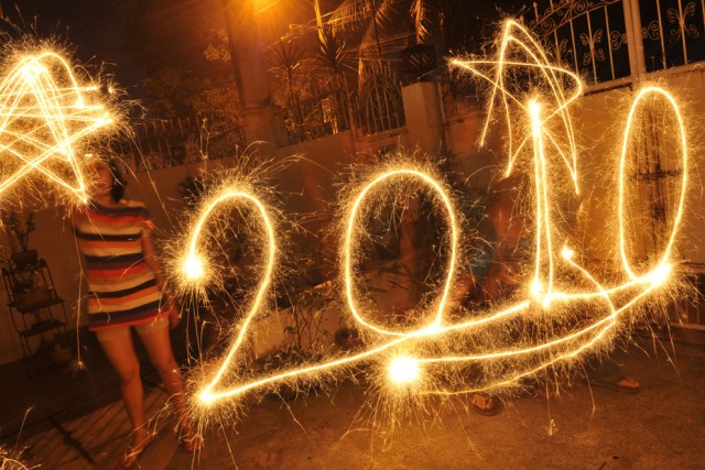 Как встречали 2010-й во всем мире
