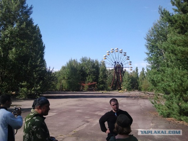 Припять глазами Яндекс карт.