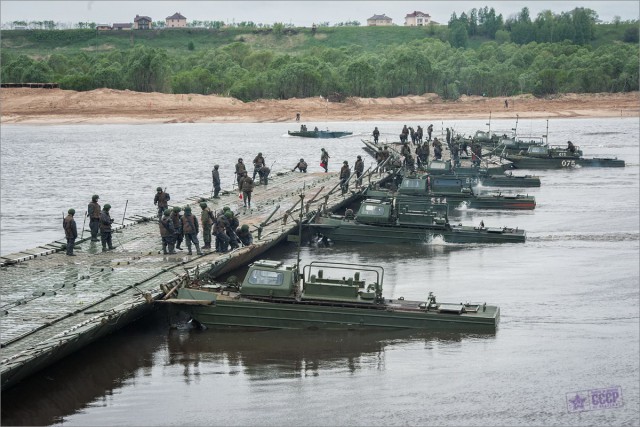 Про форсирование водной преграды