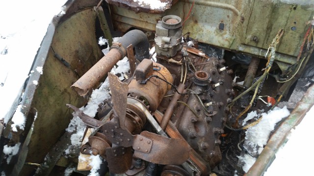 Вермахт на дровах: востановление газогенераторного Ford G398TS