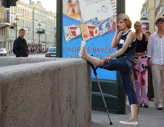 Битва фотожаберов (команда №4), Бриллиантовая нога