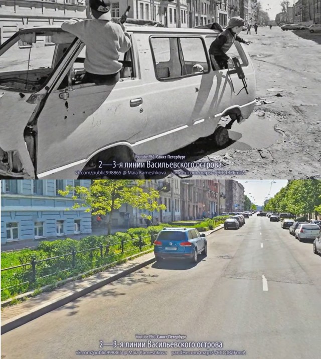 Как менялся Санкт-Петербург за 20 лет