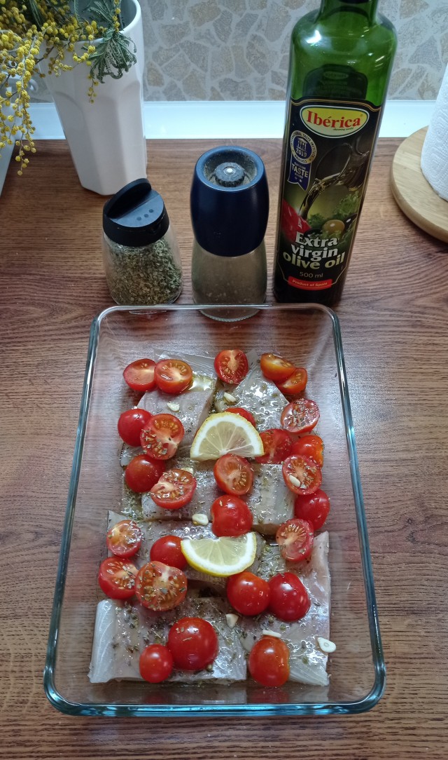 Рыба по-гречески