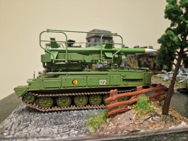 Рукоделия пост. 2П25 ЗРК 2К12 "Куб" SAM - 6 от Trumpeter