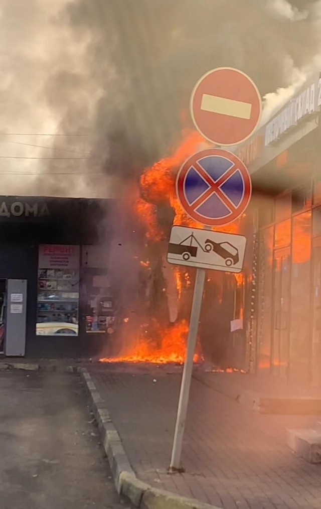 В Петербурге сгорела «Чайхона»