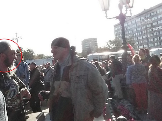Активисты и боевики Майдана на "Марше мира"