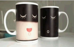 Чашка просыпается вместе с тобой