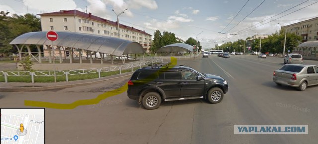 Разворот по малому радиусу