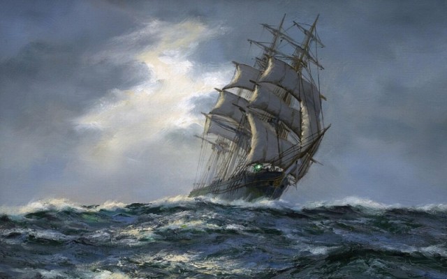 Вот о чём надо снимать кино: подвиг российского парусника "Крузенштерн" в 2000 году