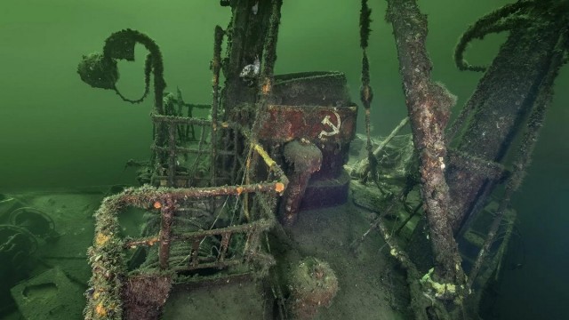 Впечатляющие фотографии кораблей на дне Балтийского моря