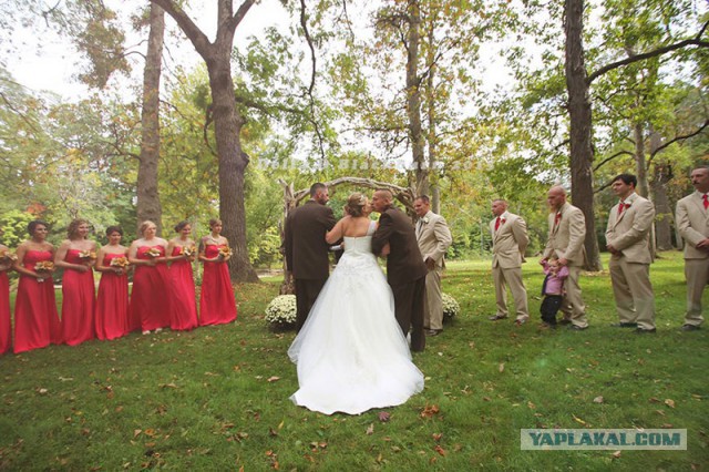 Сюрприз на свадьбе: Отец невесты прервал церемонию