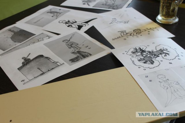 Реставрация комода по мотивам  сказки Экзюпери