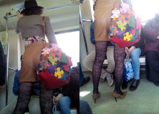 Модники из нашего метро в этот вторник