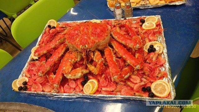 Я никогда не ел мясо краба