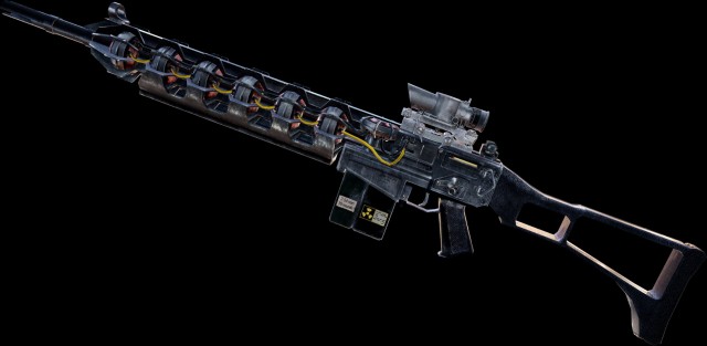 Гаусс пистолет Enforcer-1