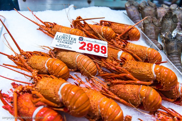 Сиднейский рыбный рынок - крупнейший рынок Южного