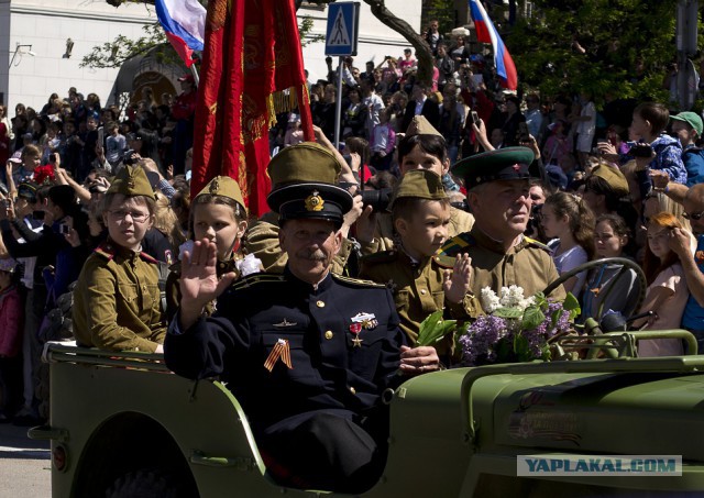 Парад Победы в Севастополе, 9 мая 2015