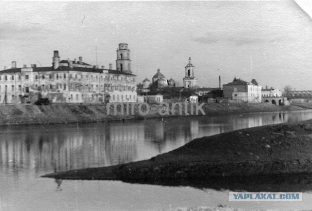 Исторические фото города Орла до и после