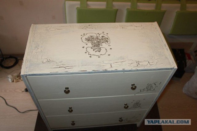 Реставрация комода по мотивам  сказки Экзюпери