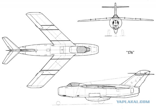 ЛА-176 обогнавший звук